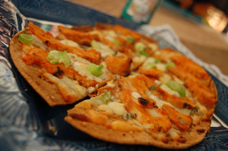 Buffalo and Blue Flat Breads!