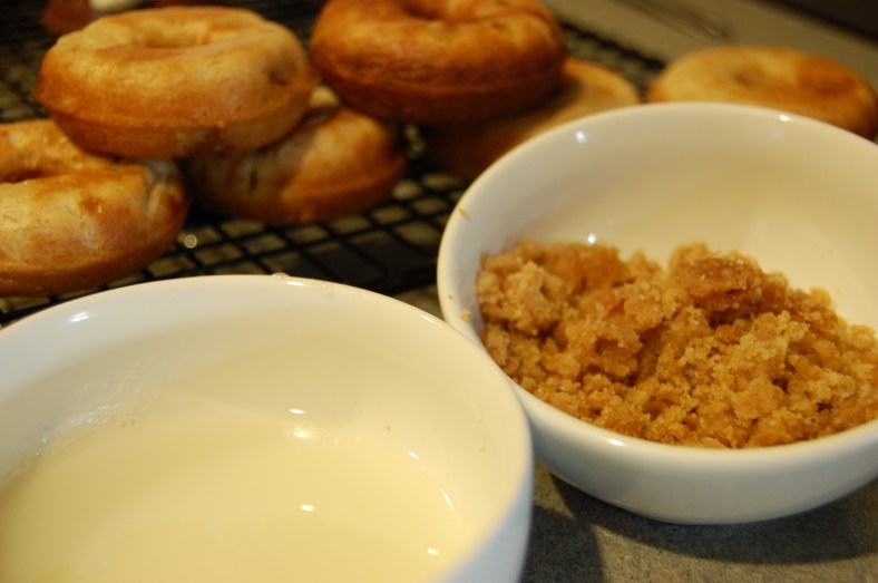 Creme Glaze and Cobbler Crumbles